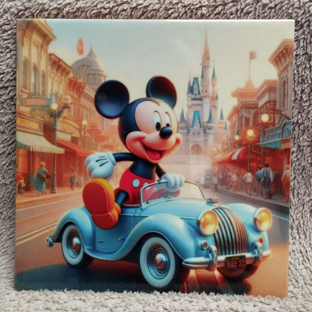 Mickey voiture