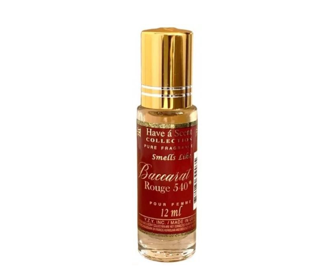 HEAVEN SCENT: ROLLER - INSPIRED BY BACCARAT ROUGE 540 12ML