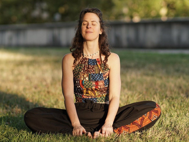 Top dos-nu CASAMANCE - Patchwork wax et coton bio