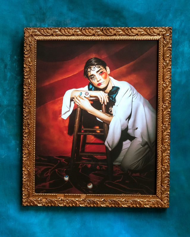 Tirage "Pierrot" encadré