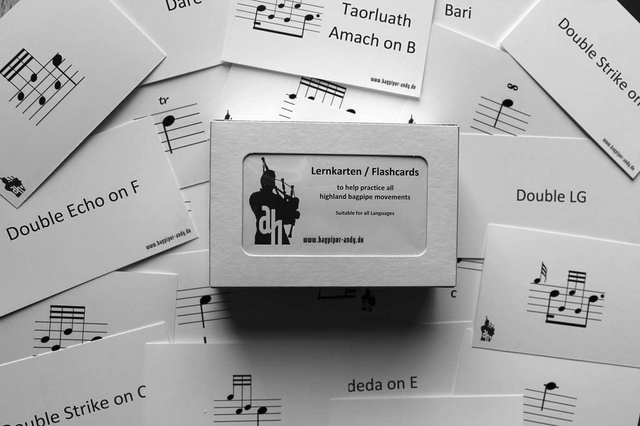 Dudelsack Lernkarten von Andreas Hambsch