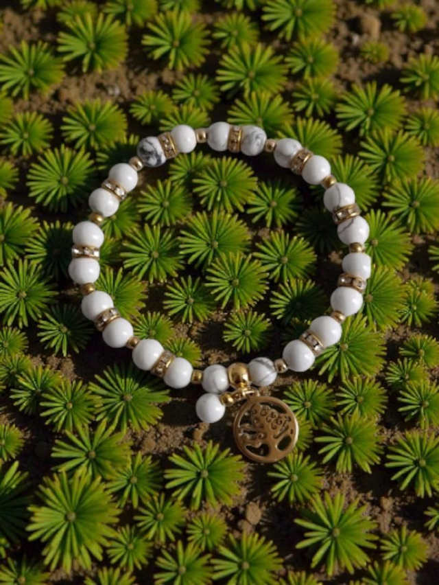 Bracelet Howlite - Calme & Sérénité