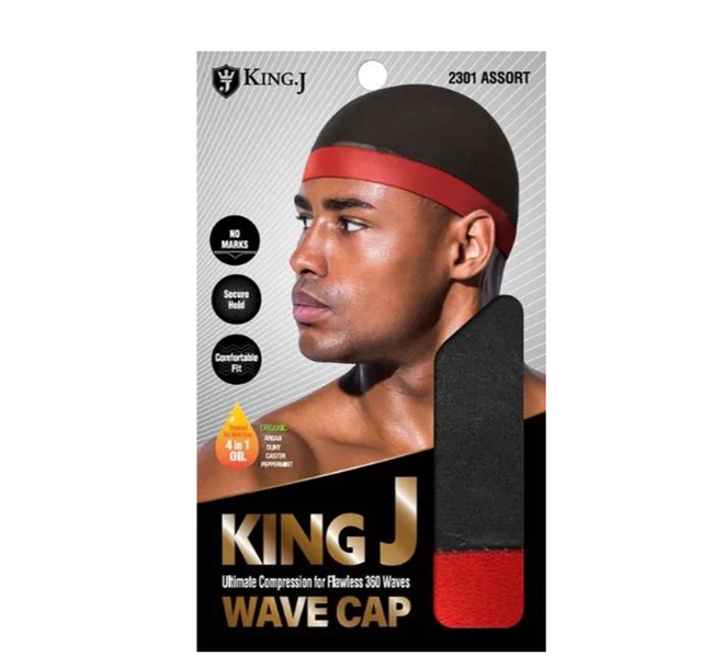 KING J: WAVE CAP - ASSORT (2301)