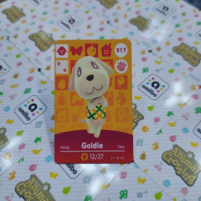 Tarjeta Amiibo Goldie / Animal Crossing 317