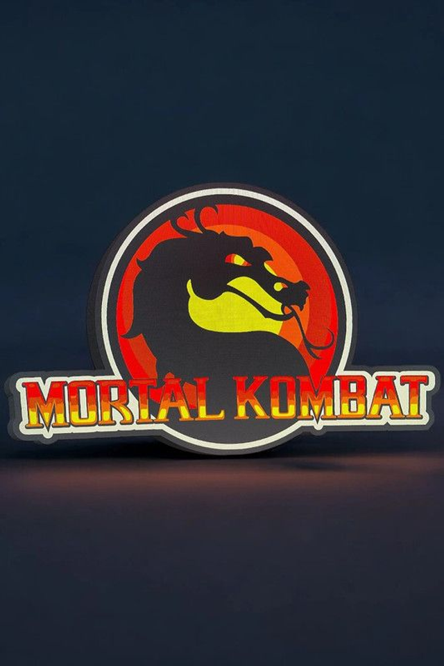 Lampe LED Mortal Kombat – Édition Dragon Klassique