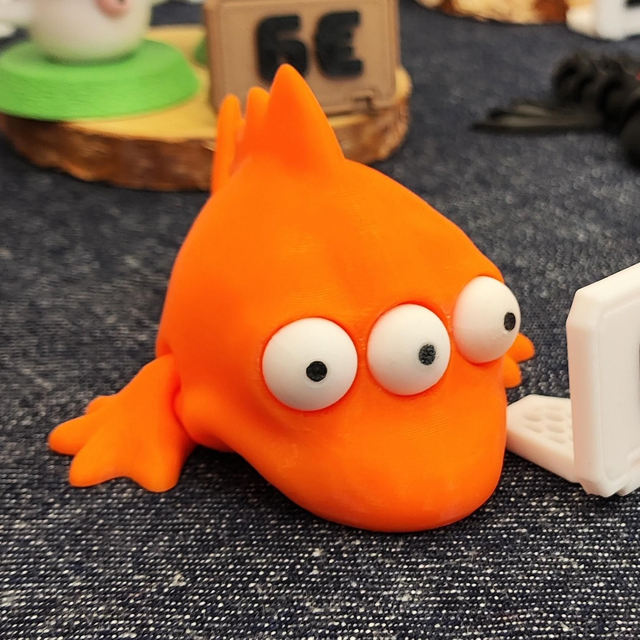 Pez mutante articulado - Los Simpsons