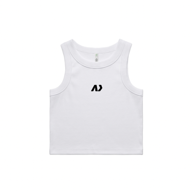 Racer Top - White