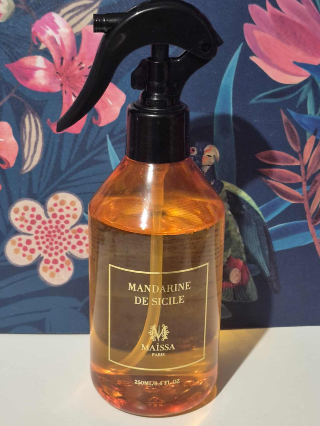 Spray textile et maison – Mandarine de Sicile – 250ml – Maïssa Paris