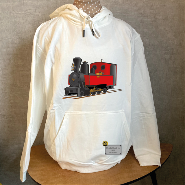Sweat à capuche Decauville