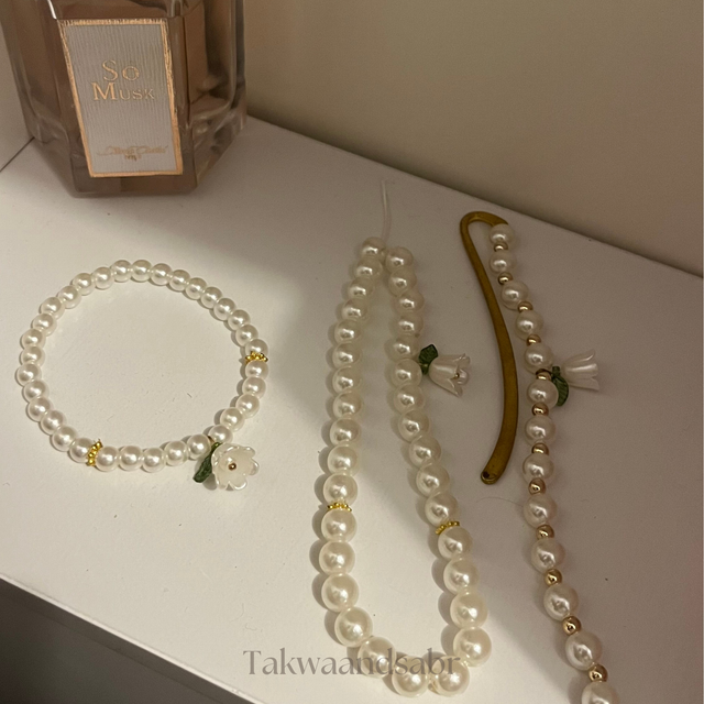 Trio Tasbih - Marque-page Tasbih + Bracelet Tasbih + Tasbih Phone