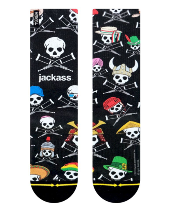 Merge4 - Jackass International Classic Crew Socks