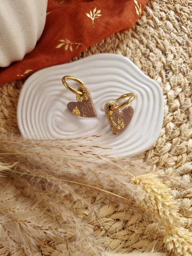 Boucles d'oreilles Heart