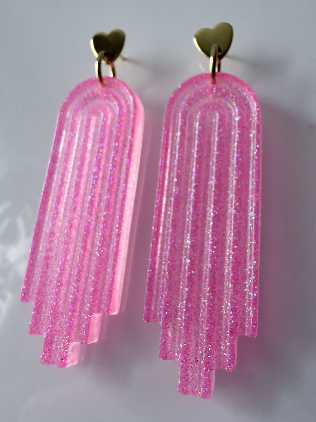 ARTY rose bonbon à paillettes