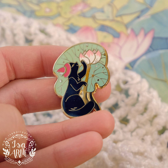 Pin's - Kitty lotus