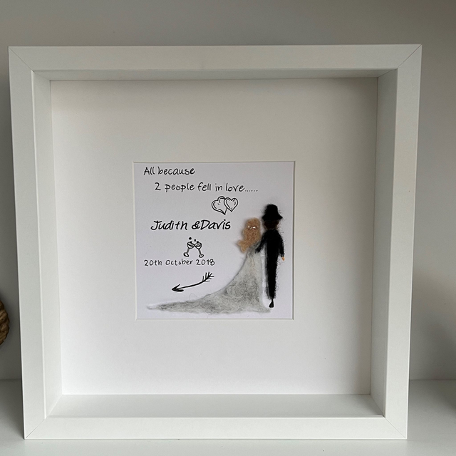 Personalised Decorative Frames - Needle Felt