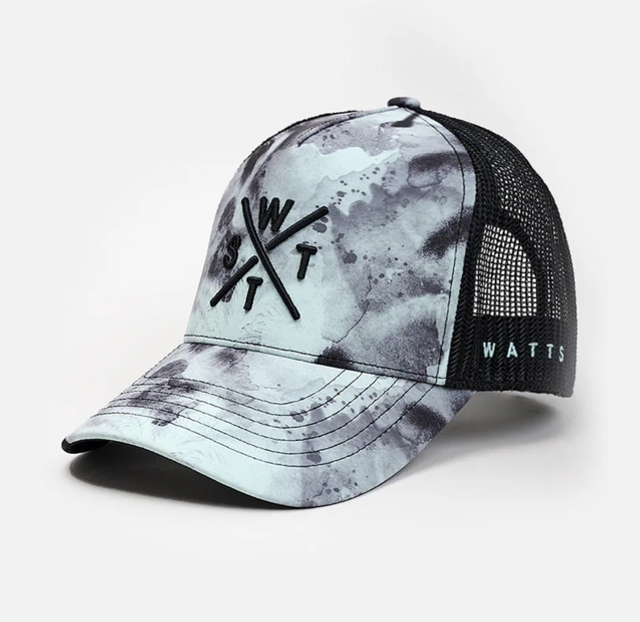 CASQUETTE WATTS TRIBE - IMPRIMÉ BLEU WATERPALM