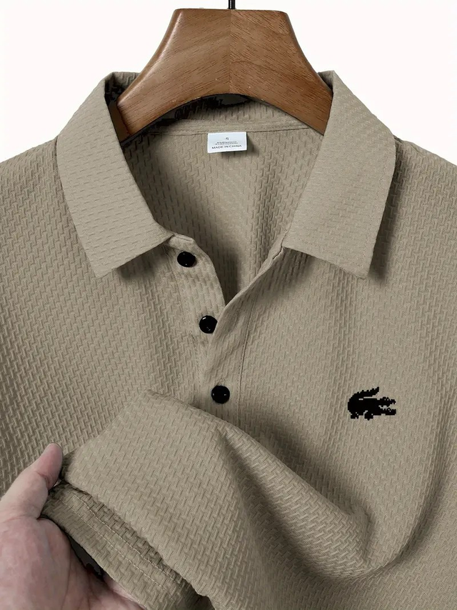 Men's S625 Mosaic Crocodile Print Comfortable Shirt 