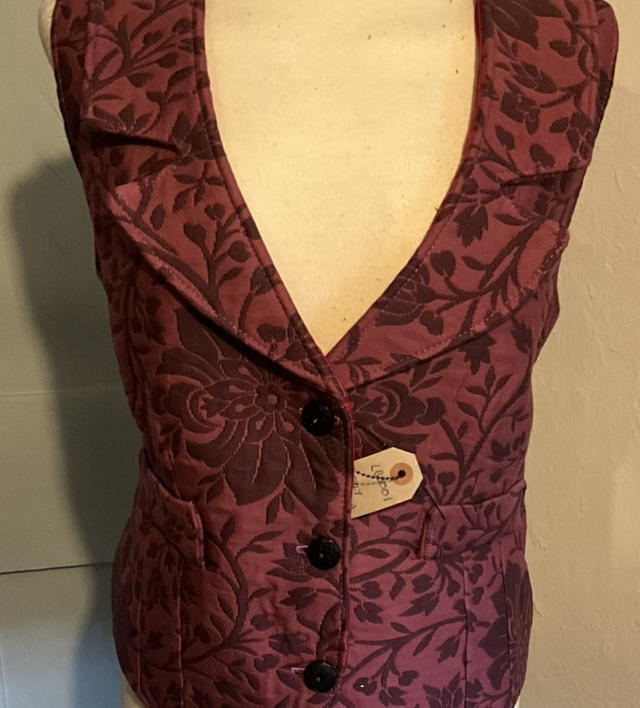 Victorian style vest