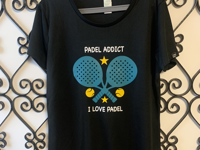 Tee shirt femme technique « padel addict »
