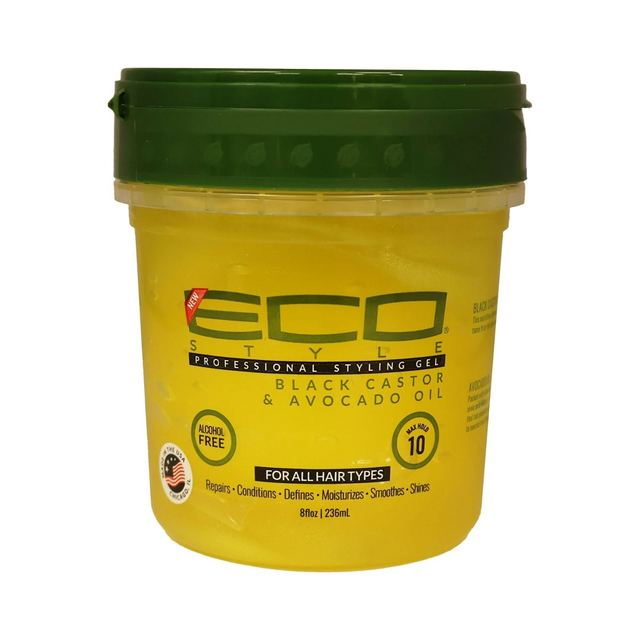 EcoStyle Avocado &amp; Black Castor Styling Gel 8oz