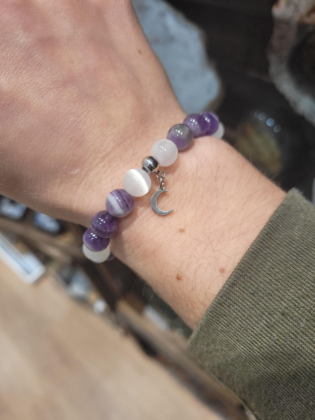 &quot;Chemin des Songes&quot; - Bracelet Signature Gemme Céleste