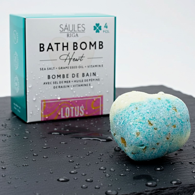 Bomba da Bagno Cuore di Loto Saules