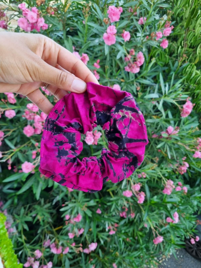 Chouchou motif éclat d&#039;amour 💕