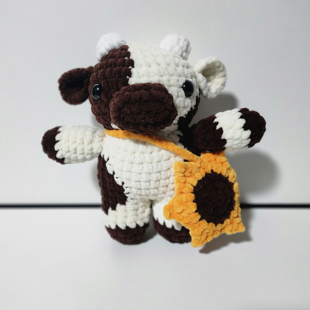 Vache tournesol