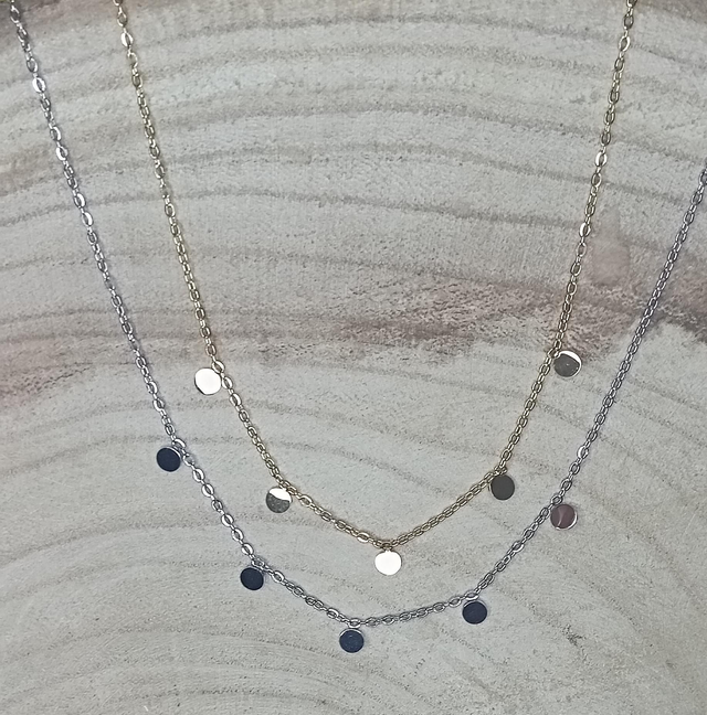 Collier à sequins 