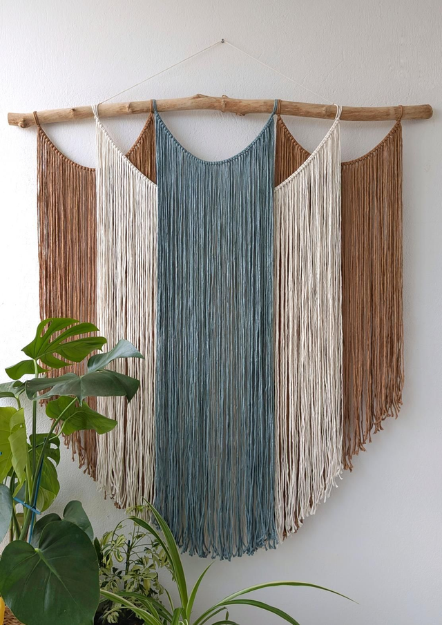 Tenture Tricolore - Modèle unique 