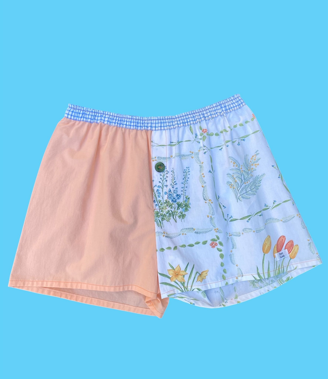 Caleçon fleuri -  taille XL  