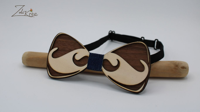 Noeud papillon &quot;Moustache&quot;
