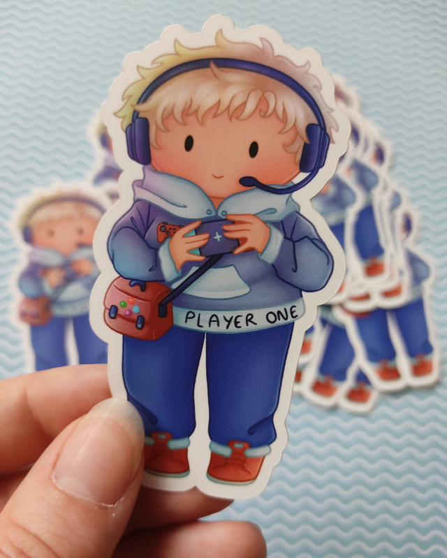 Sticker Vinyle Victor