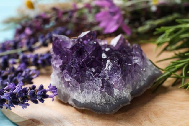 améthyste cristaux