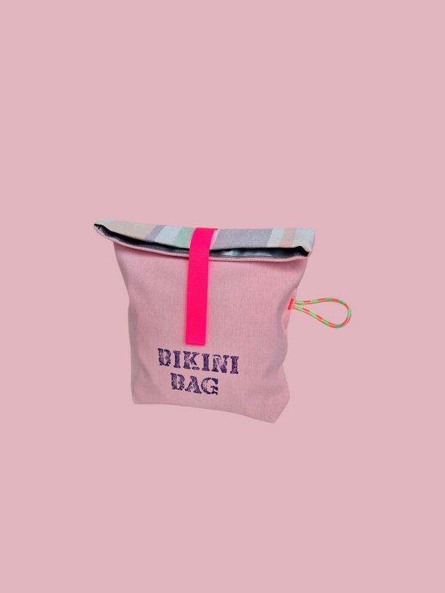 Bikini Bag Pastel Stripes