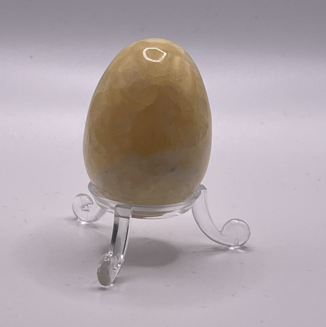 Orange Calcite Egg