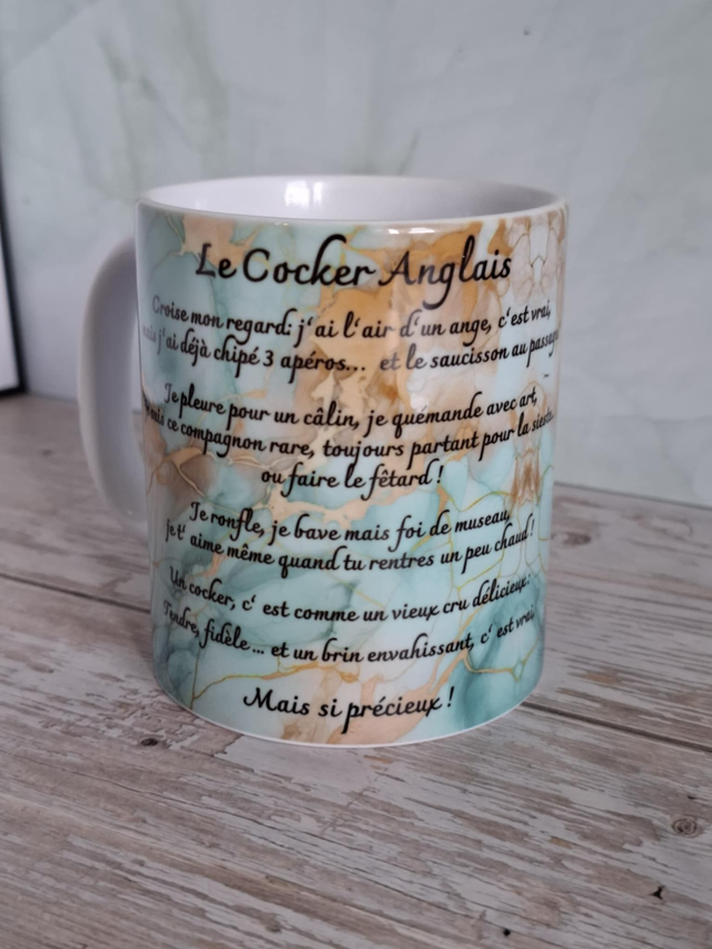 Mug Le Cocker Anglais