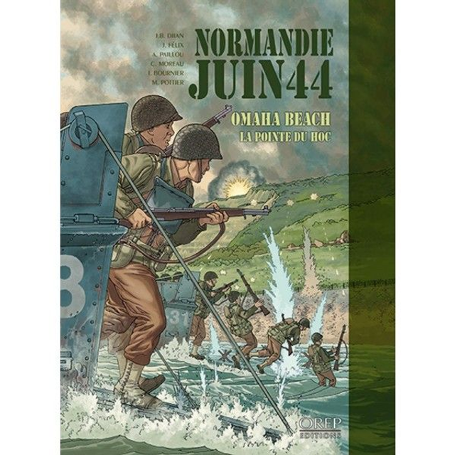 Bd Normandie juin 44  Omaha Beach La pointe du hoc T1