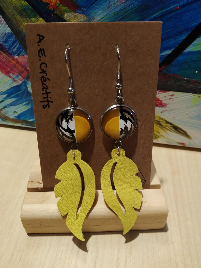 Boucles D&#039;oreilles Tropicales 
