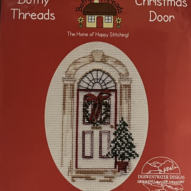 Christmas Door Card by Bothy Threads