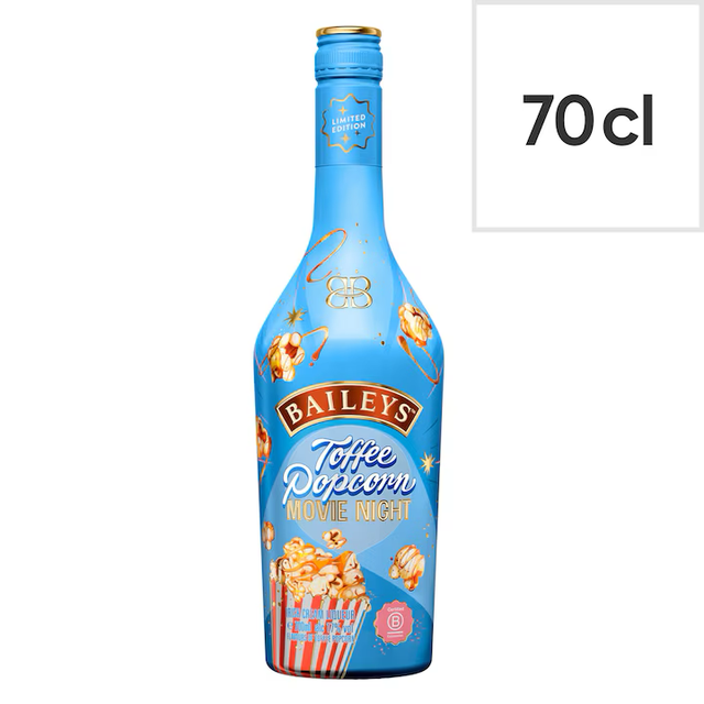 Baileys Toffee Popcorn Movie Night Irish Cream Liqueur 70cl (700ml) 17% Vol