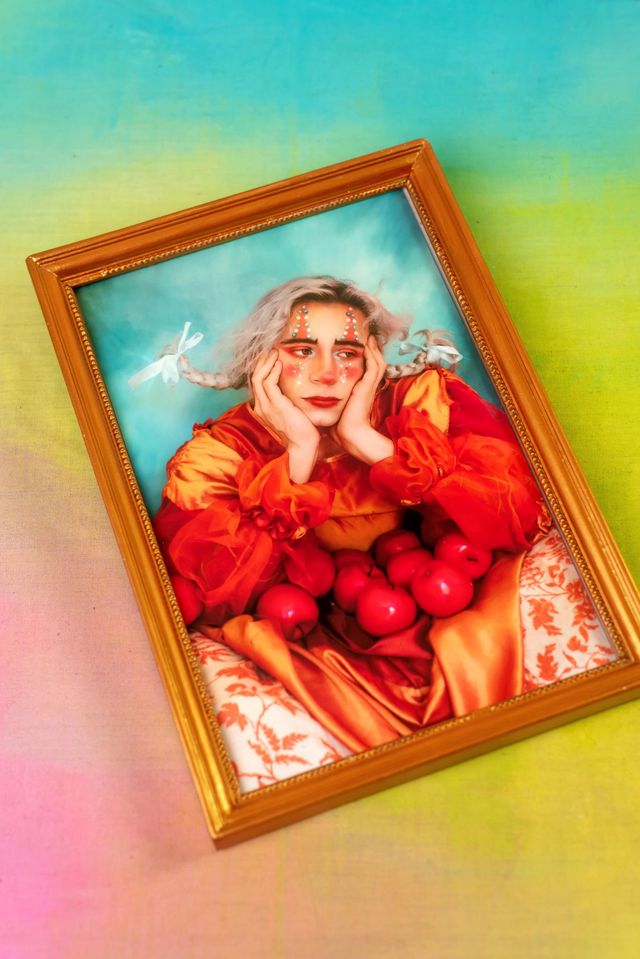 Tirage "Le Clown" encadré