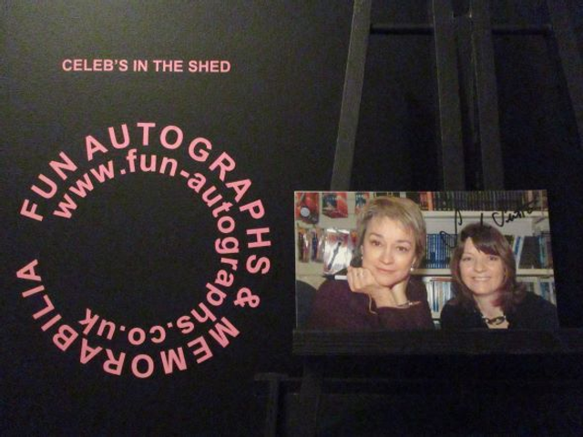 Sarah Sutton Authentic Autographed 6.4x3 Photograph