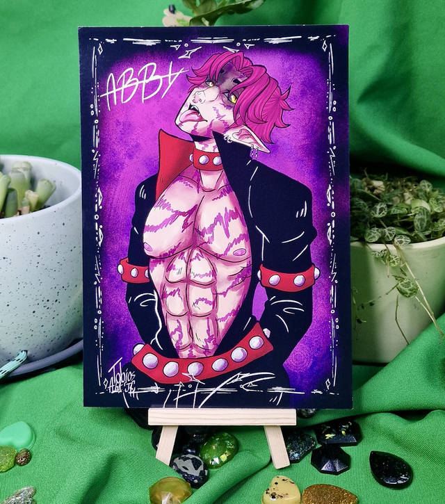 Abby The Saja Boys K pop Demon Hunter Print