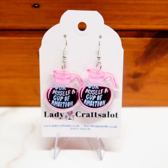 Pour a Cup of Ambition Earrings