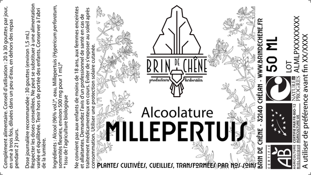 Alcoolature de Millepertuis