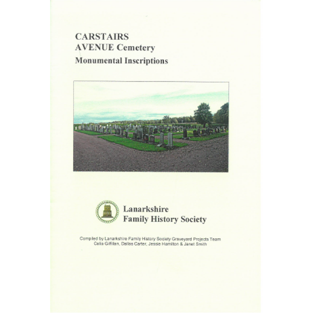 Carstairs Avenue Cemetery, Lanarkshire