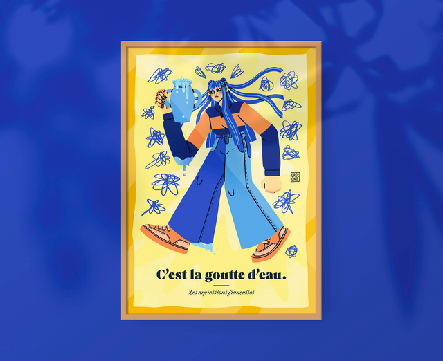 Expressions 💦 - « C'est la goutte d'eau 💧»