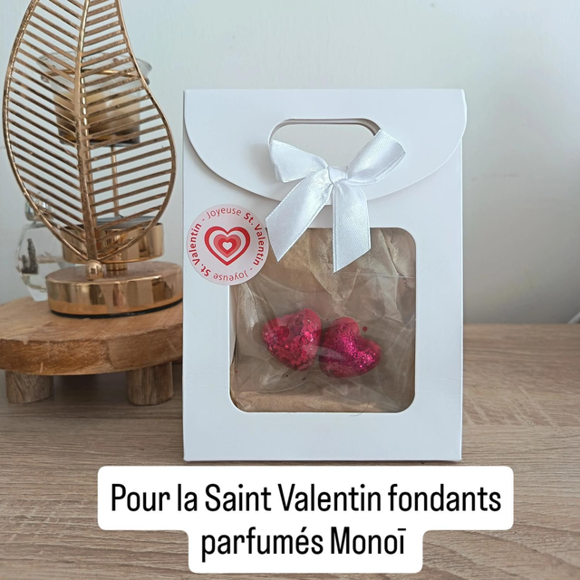 Duo de Cœurs Scintillants – Fondants Parfumés de Grasse