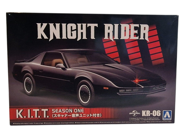 Knight Rider K.I.T.T model kit season 1 standard version